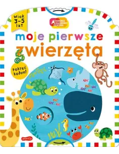 Moje pierwsze zwierzęta Akademia Mądrego Dziecka HarperKids