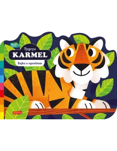 Tygrys Karmel Akademia Mądrego Dziecka Bajka z ogonkiem Harperkids