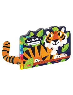 Tygrys Karmel Akademia Mądrego Dziecka Bajka z ogonkiem Harperkids 2