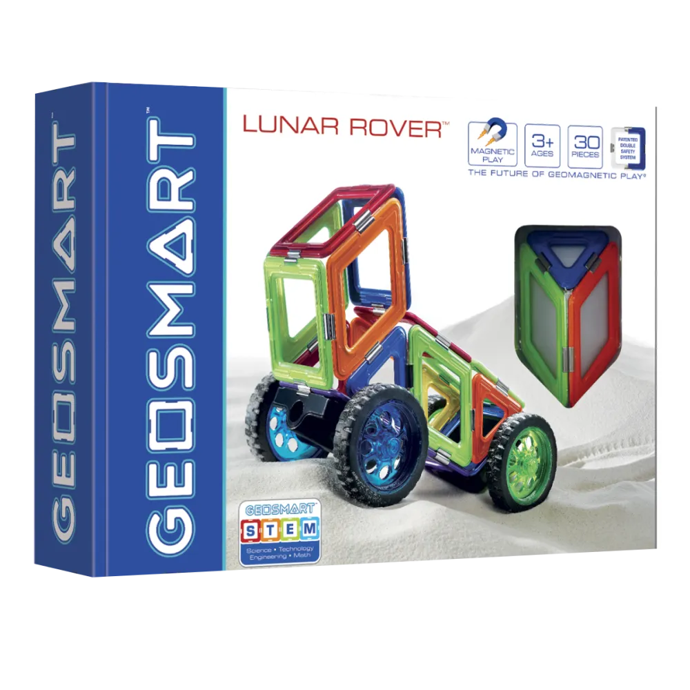Magnetyczne Klocki Geo Smart Lunar Rover 30 części IUVI Games