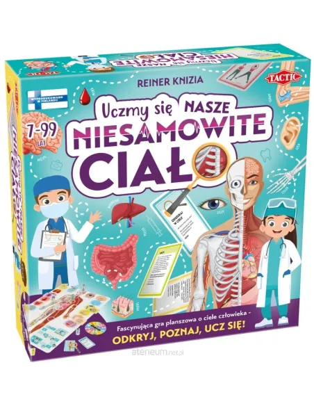 Gra Planszowa Uczymy się Nasze niesamowite ciało Tactic
