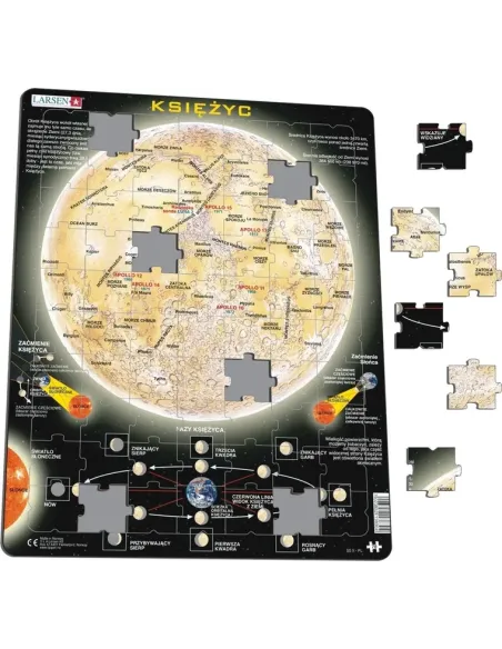 Układanka Puzzle Księżyc Maxi Larsen