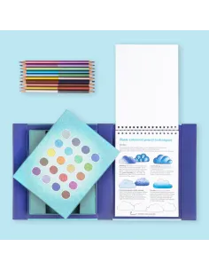 Zestaw do Rysunku Metaliczne Kredki Tiger Tribe 2