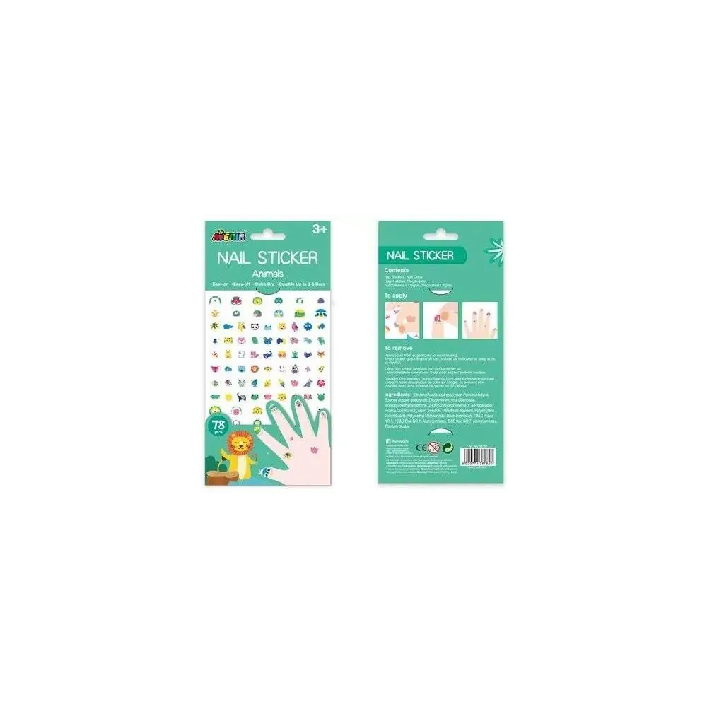 Naklejki na paznokcie Zwierzęta Avenir