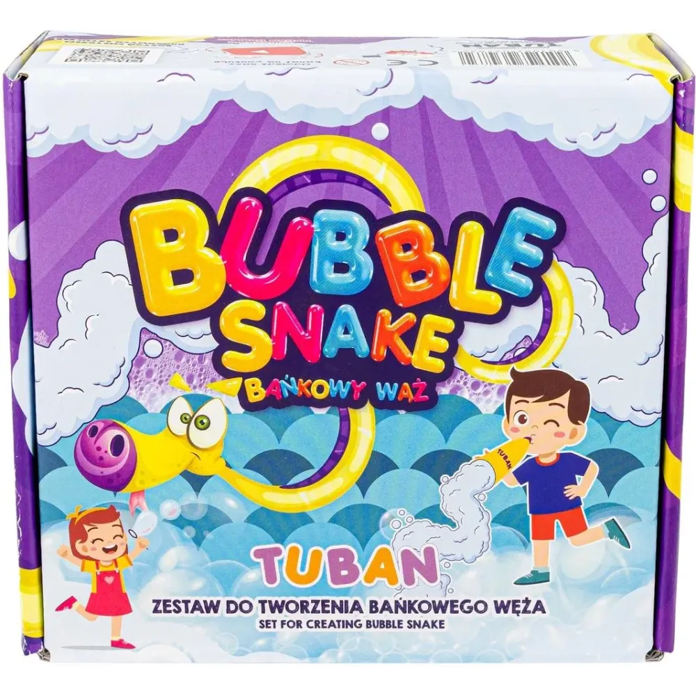 Zestaw do baniek mydlanych Bańkowy Wąż Tuban