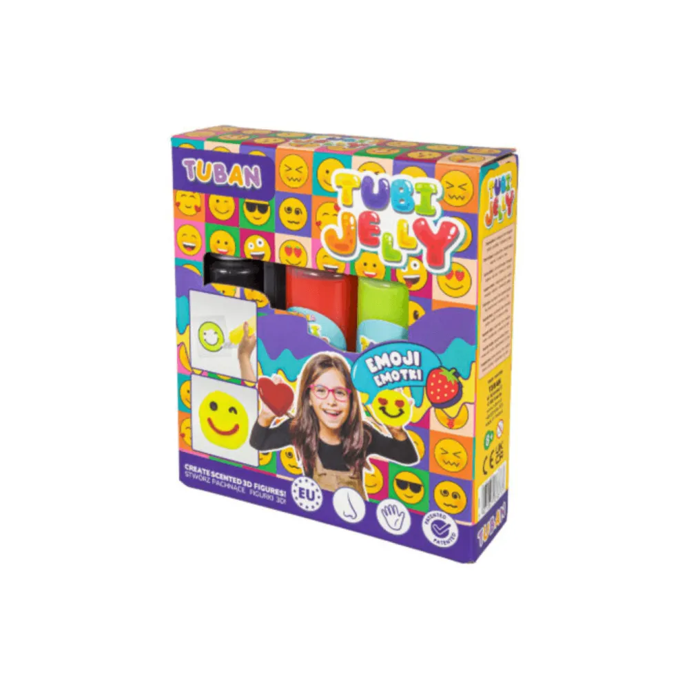 Zestaw Tubi Jelly Emotki Tuban