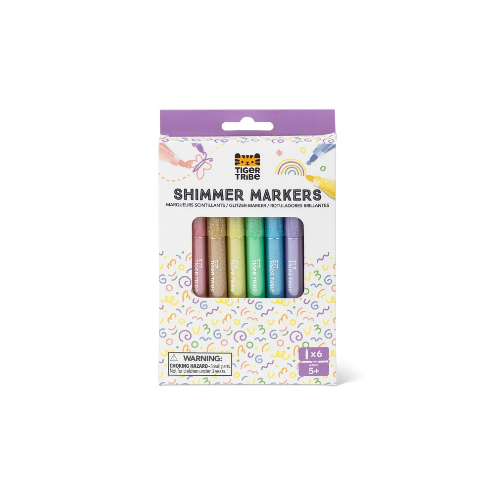 Błyszczące Markery Tiger Tribe