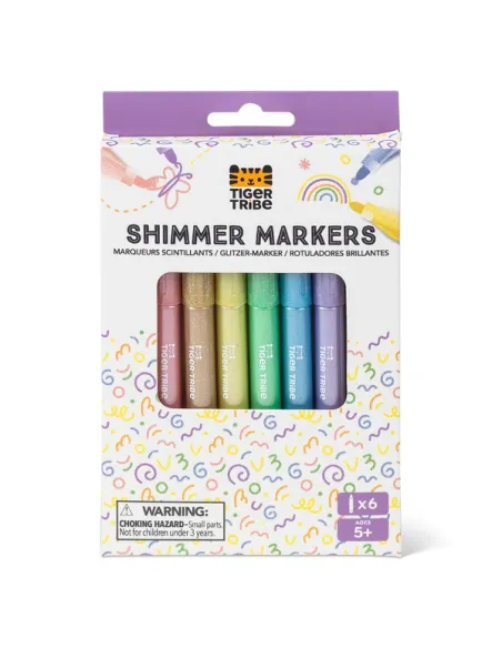 Błyszczące Markery Tiger Tribe