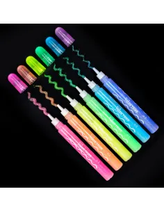 Żelopisy Świecące w Ciemności Tiger Tribe 2