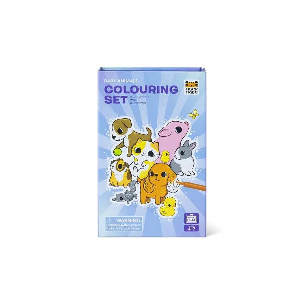 Zestaw Kolorowanek Małe Zwierzątka Tiger Tribe
