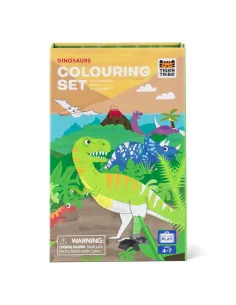 Zestaw Kolorowanek Dinozaury Tiger Tribe
