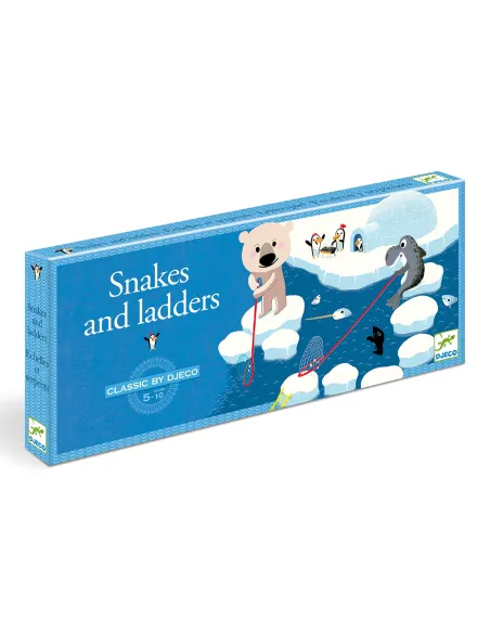 Gra planszowa węże i drabiny Djeco