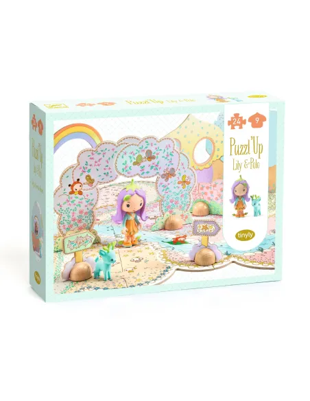 Puzzle Tekturowe LILY TINYLY Djeco