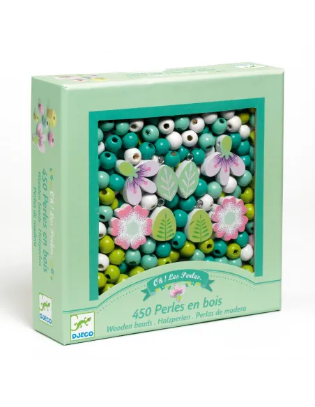 Zestaw do Tworzenia Biżuterii KWIATY I LIŚCIE Djeco