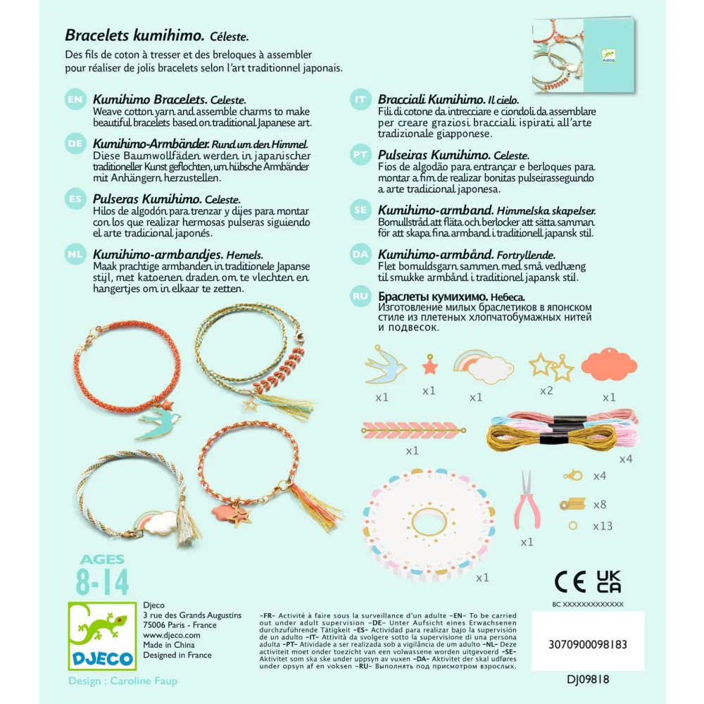 Zestaw do Tworzenia Biżuterii CELESTE Djeco