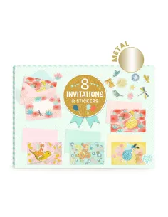 Zestaw do Tworzenia Zaproszeń Papeteria WRÓŻKI Djeco