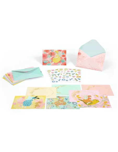 Zestaw do Tworzenia Zaproszeń Papeteria WRÓŻKI Djeco