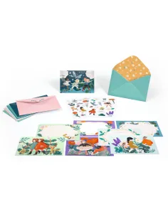 Zestaw do Tworzenia Zaproszeń Papeteria PRZYJACIÓŁKI Djeco 2
