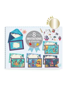 Zestaw do Tworzenia Zaproszeń Papeteria PIRACI Djeco