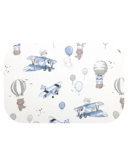 Pielucha Tetrowa Tetra 70/80 LISEK PILOT Niebieski Ega Kids