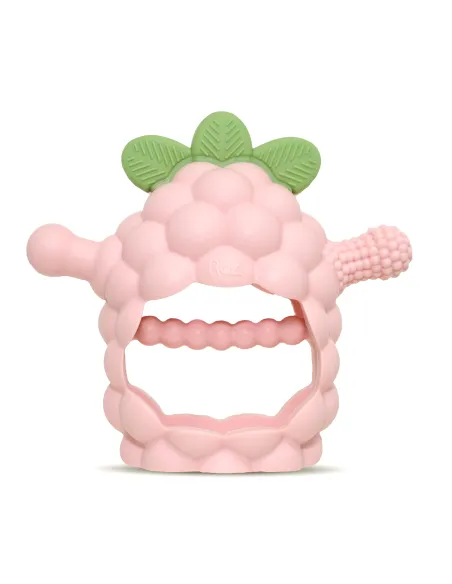 Gryzak silikonowy malina Razberry Grip różowy RazBaby