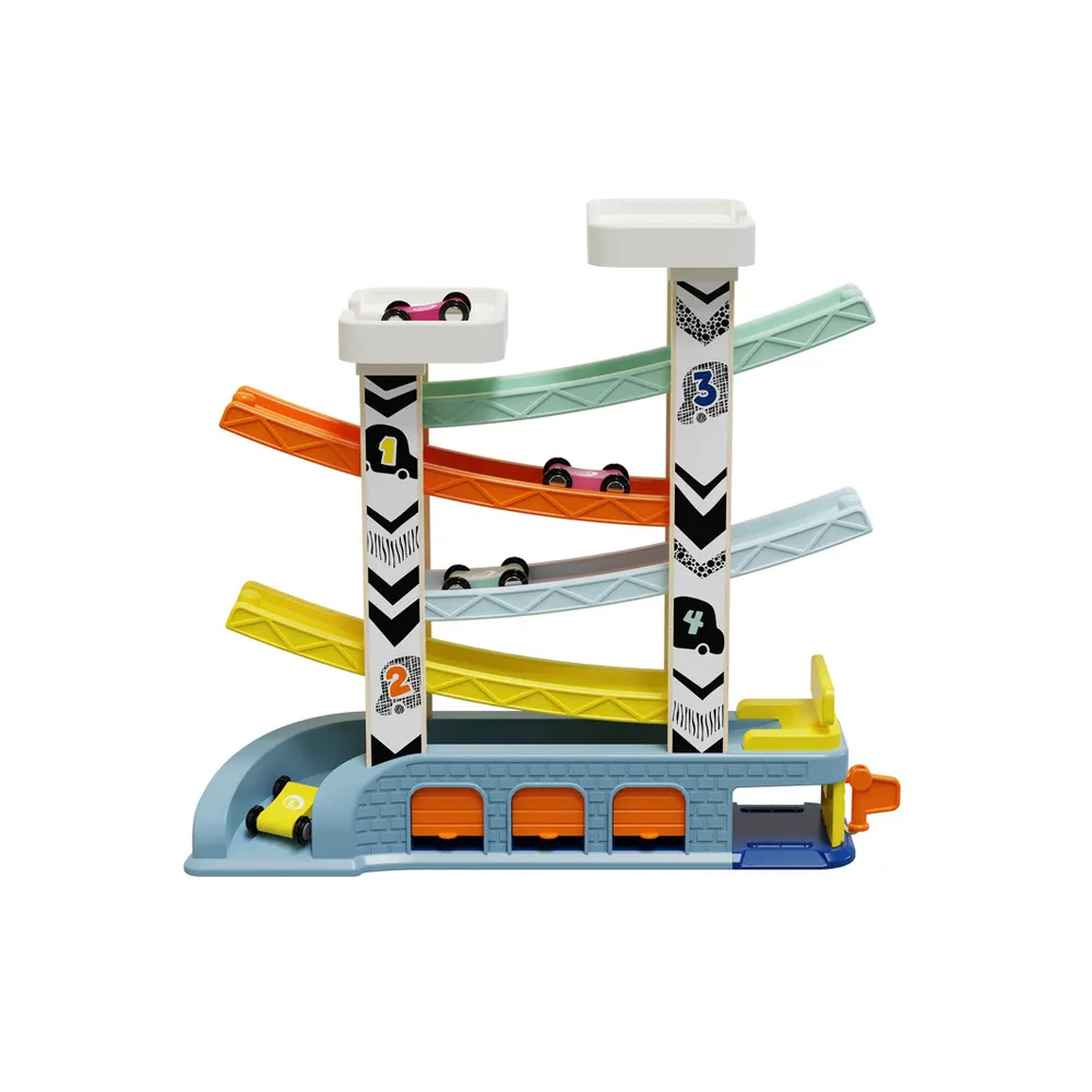 Tor Samochodowy Zjeżdżalnia z Autami Topbright