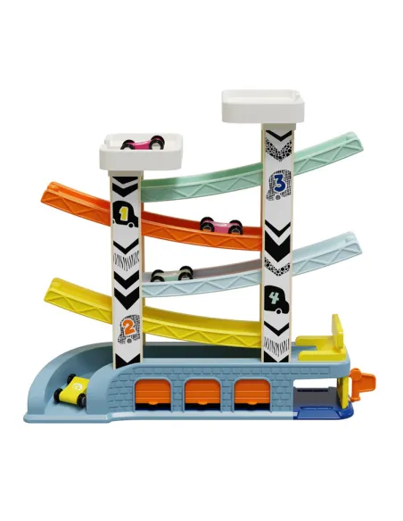 Tor Samochodowy Zjeżdżalnia z Autami Topbright