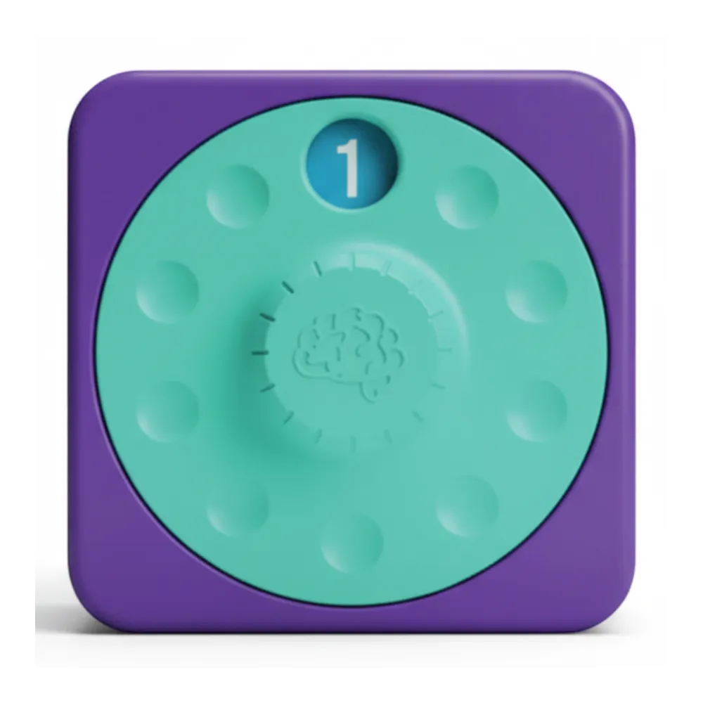 Sensoryczny Kwadrat Tarcza Numerowa PlayTab Fat Brain Toy