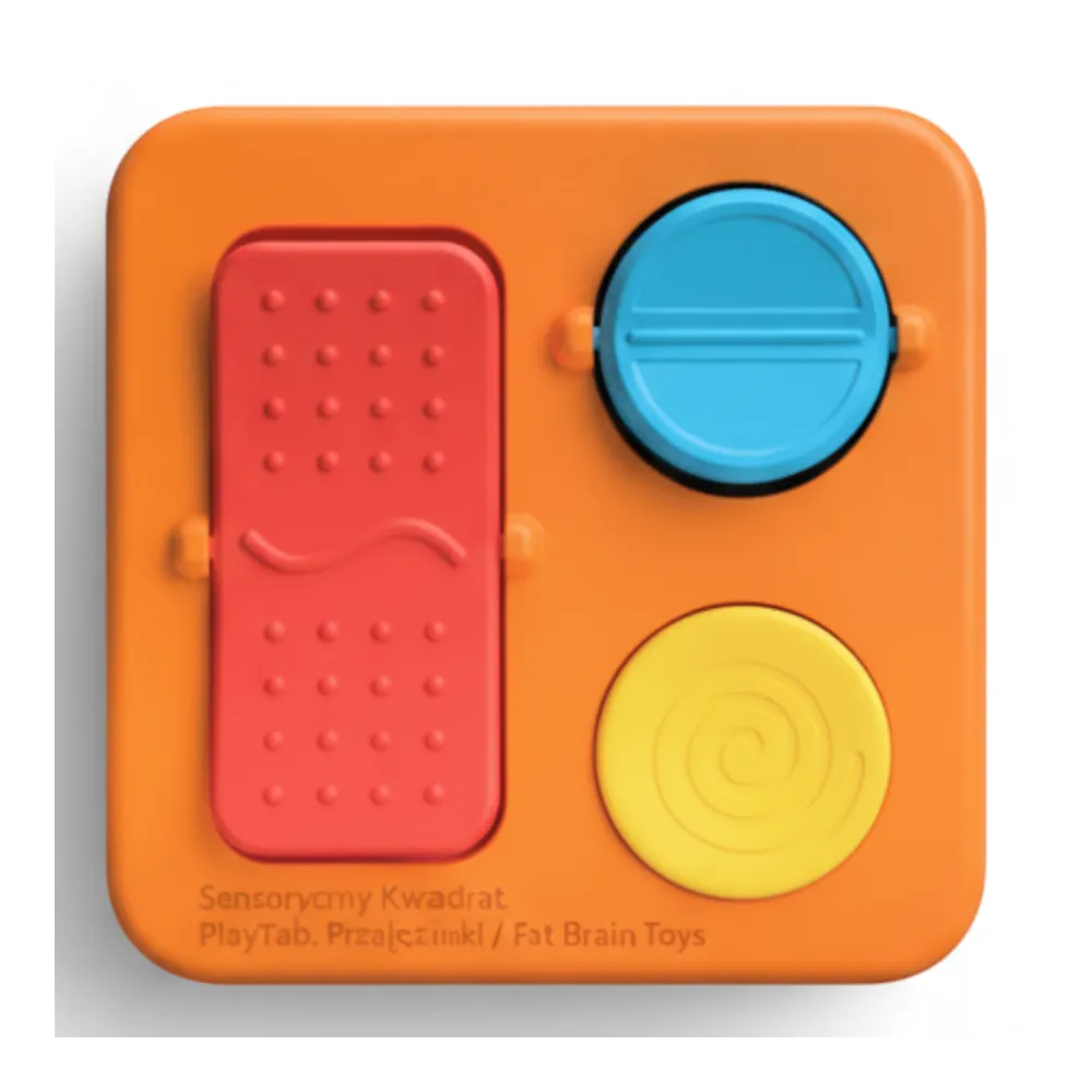 Sensoryczny Kwadrat Przełączniki PlayTab Fat Brain Toy