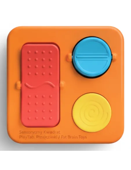 Sensoryczny Kwadrat Przełączniki PlayTab Fat Brain Toy