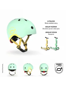 Kask XXS-S dla dzieci 1-5 lat Kiwi SCOOTANDRIDE 2
