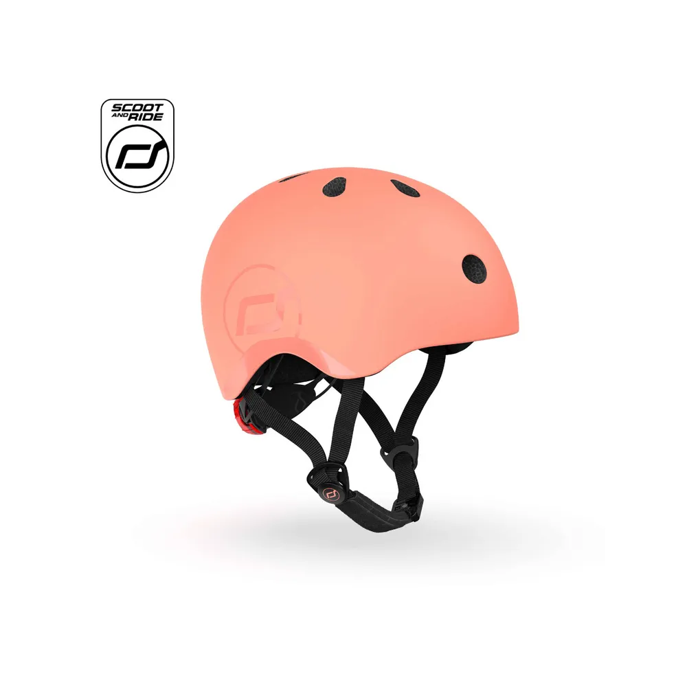 Kask S-M dla dzieci 3+ Peach SCOOTANDRIDE