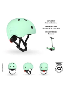 Kask S-M dla dzieci 3+ Kiwi SCOOTANDRIDE 2