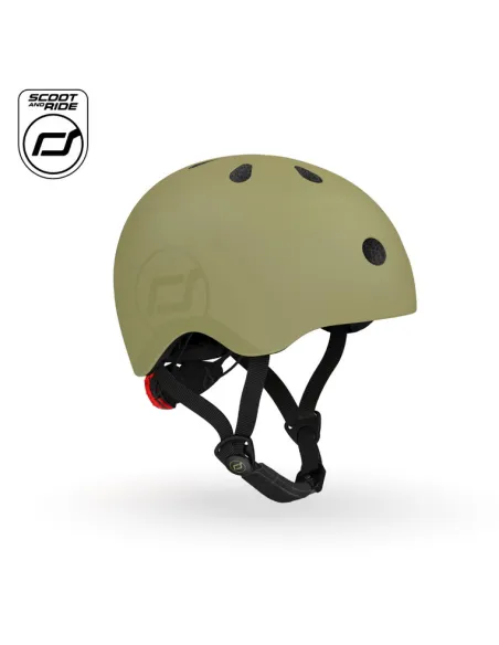 Kask S-M dla dzieci 3+ Olive SCOOTANDRIDE