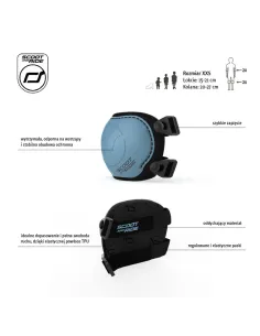 Zestaw ochraniaczy dla dzieci XXS Steel SCOOTANDRIDE 2