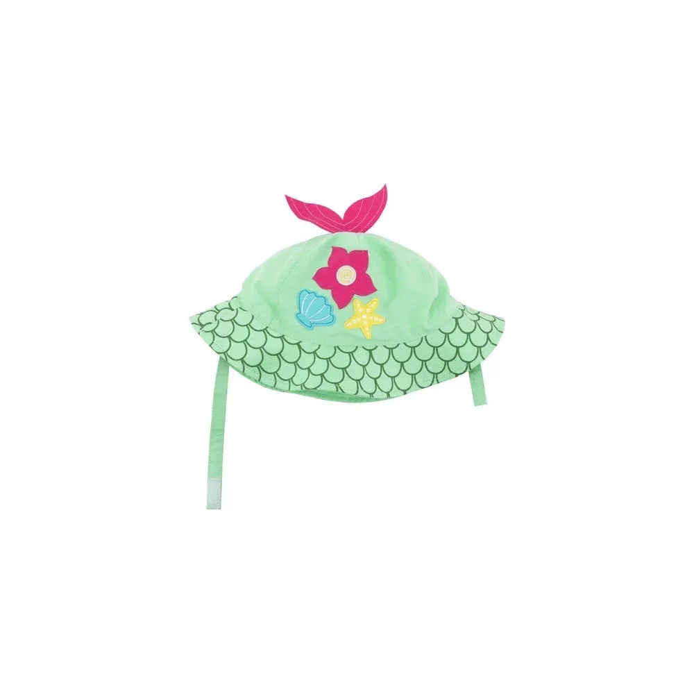 Kapelusz UV 50+ Syrenka 6-12 miesięcy Zoocchini