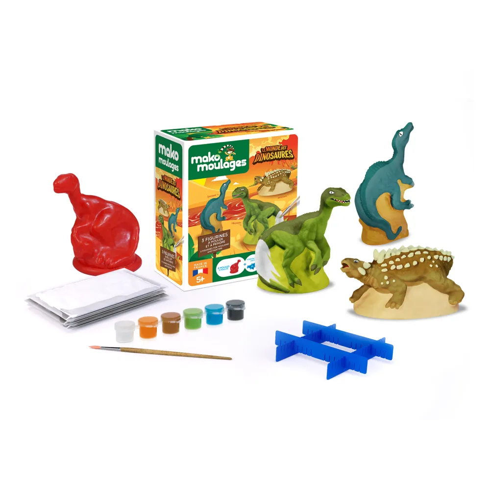 Gipsowe Figurki Dinozaury Mako Moulages