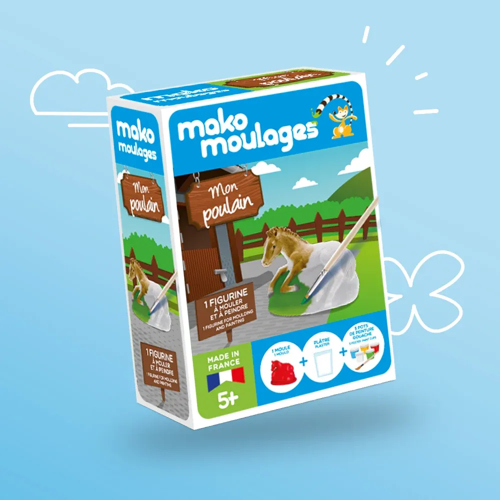 Gipsowe Figurki Kucyk Mako Moulages