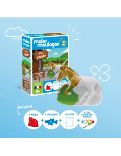 Gipsowe Figurki Kucyk Mako Moulages 2