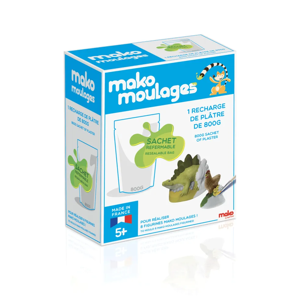 Zestaw Gipsu 800g Mako Moulages