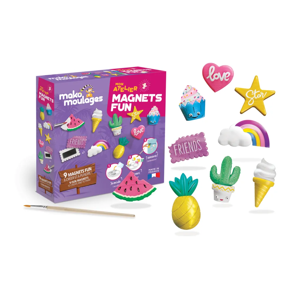 Zestaw Zabawa Gipsowe Figurki Mako Moulages Creations