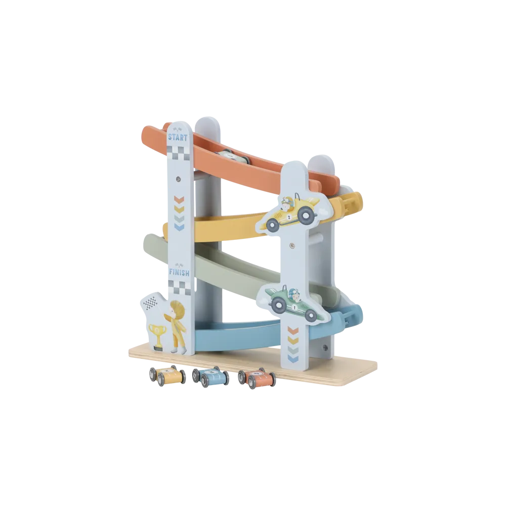 Samochody, garaże, kolejki dla dzieci