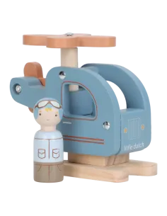 Drewniany Helikopter Little Dutch