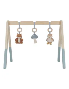 Drewniany Pałąk interaktywny Baby Gym Forest Friends Little Dutch