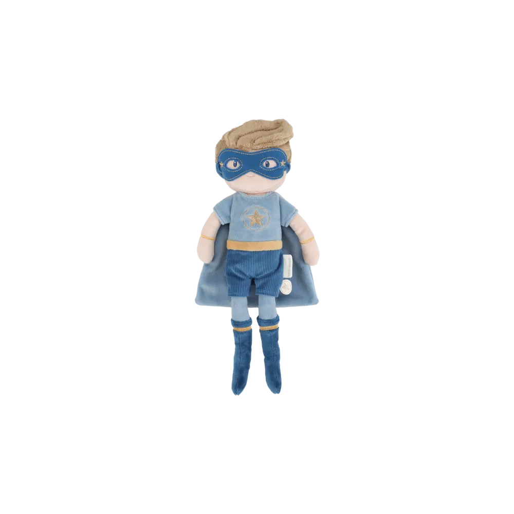 Lalka chłopiec Supehero Jim 35 cm Little Dutch