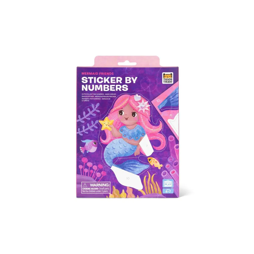 Wyklejanie po Numerach Syrenki Tiger Tribe