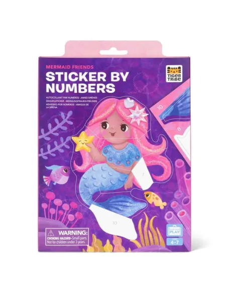 Wyklejanie po Numerach Syrenki Tiger Tribe