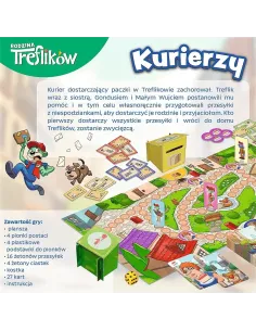 Gra planszowa Rodzina Treflików Kurierzy Trefl 2