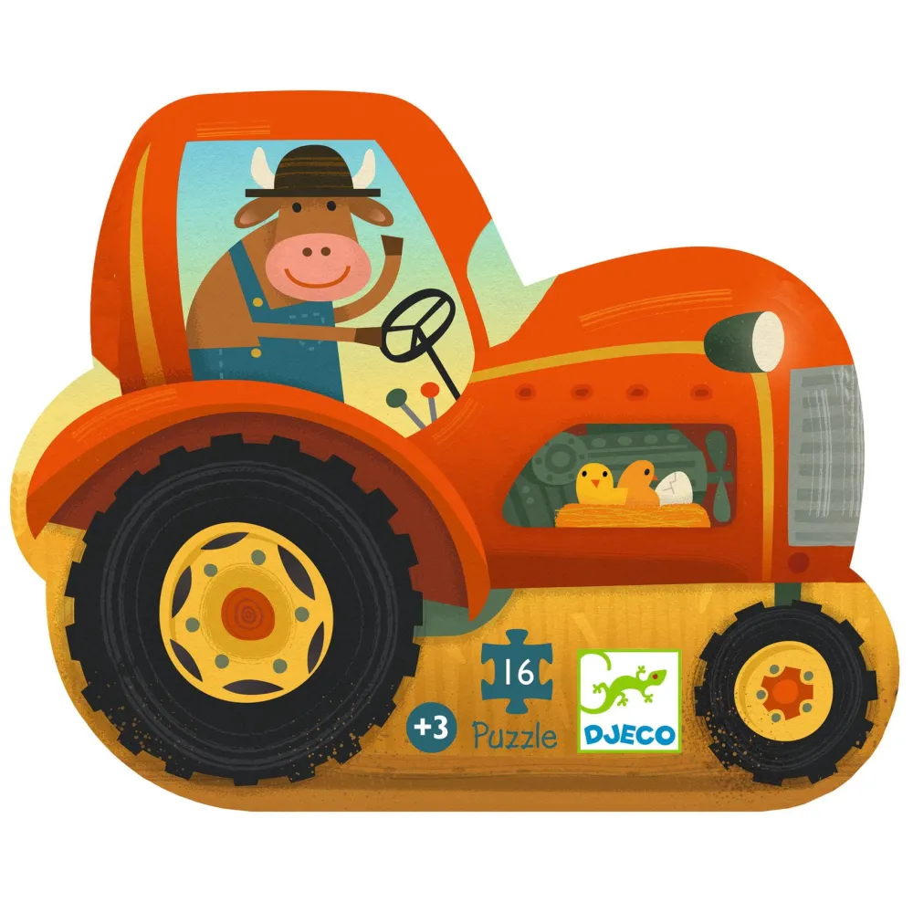 Puzzle dla Malucha TRAKTOR Djeco