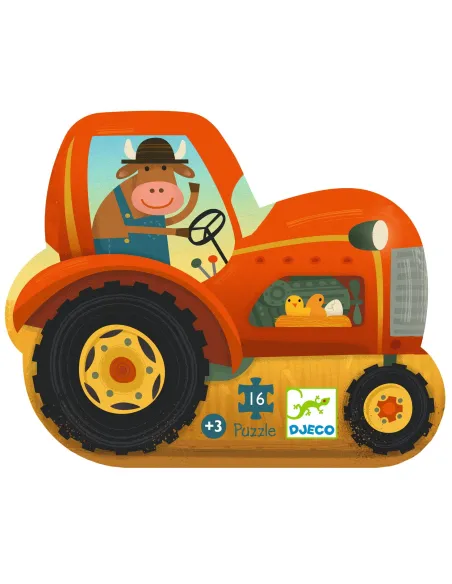 Puzzle dla Malucha TRAKTOR Djeco